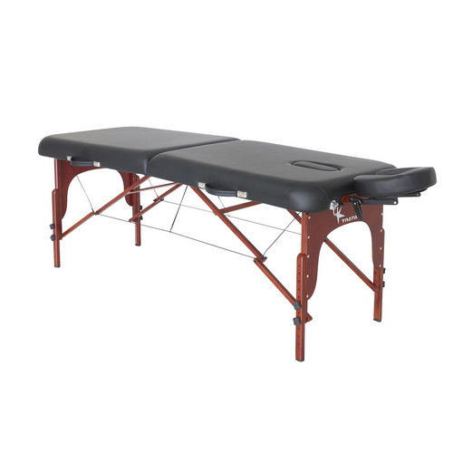 lightweight massage table wooden salon beauty couch bed spa physiotherapy tattoo portable folded 2 Section 