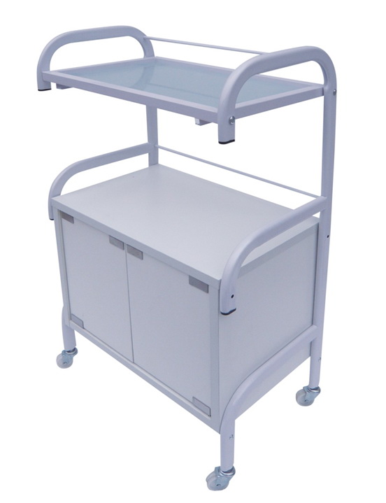 China Beauty Salon Manicure Nail Pedicure Tools Storage Cart Cabinet Drawers Color Hairdressing Trolley Styling Station